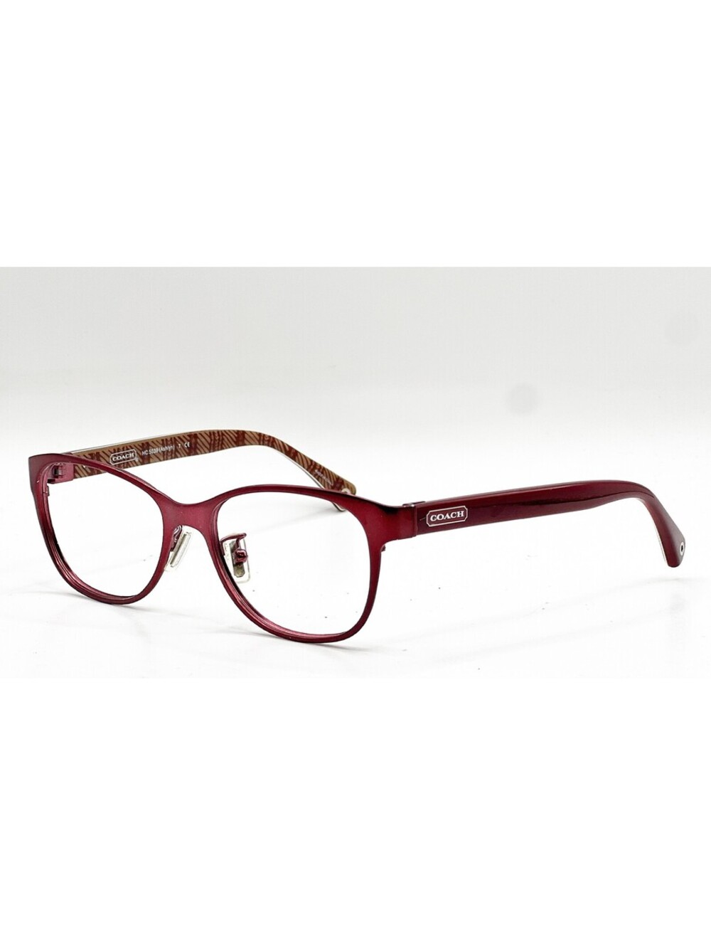 Coach Hc 5039 9134 Satin Burgundy Authentic Eyeglasses 51-16-135
